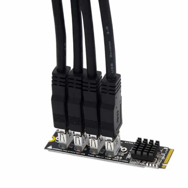 Adaptor PCIE M2 USB 3.0 4 - RisereMinat.ro