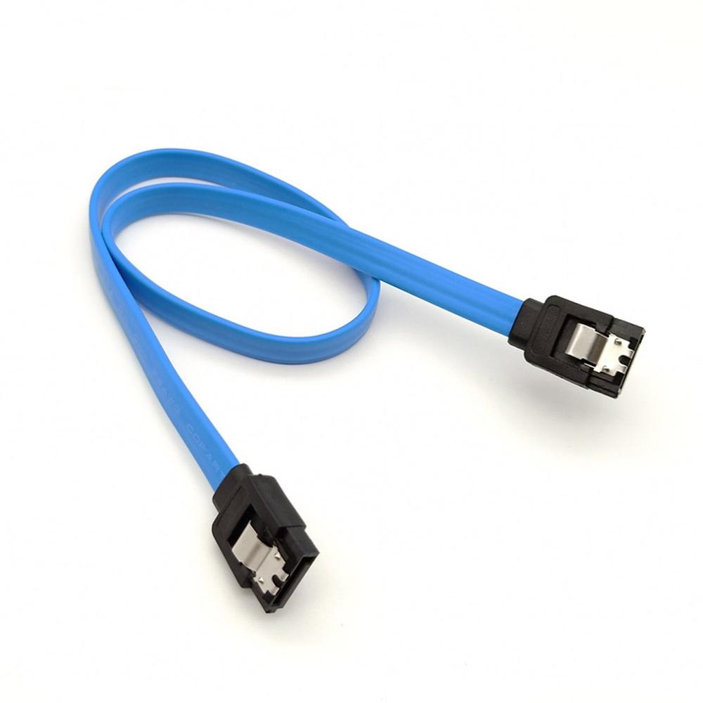 Cablu SATA 3.0 40 cm albastru